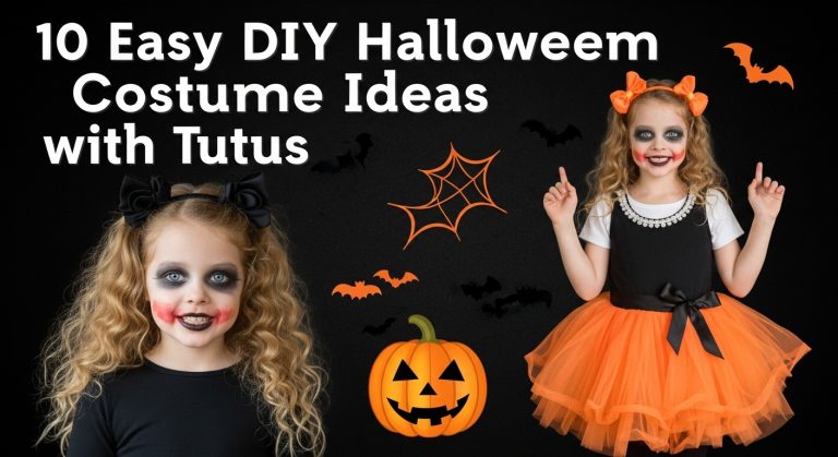 10 Easy DIY Halloween Costume Ideas with Tutus
