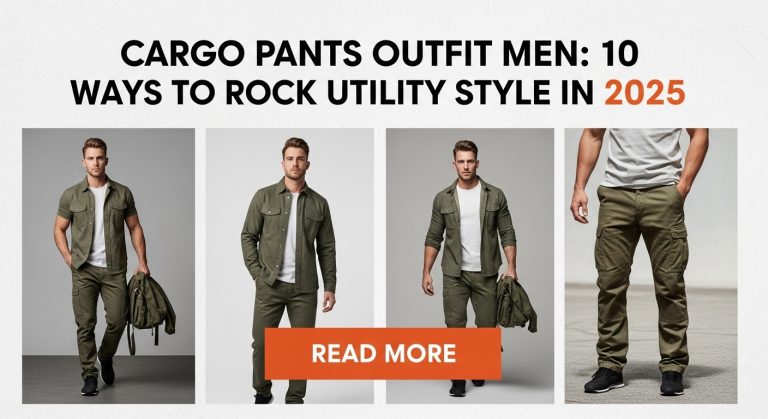 Cargo Pants Outfit Men10 Ways to Rock Utility Style in 2025