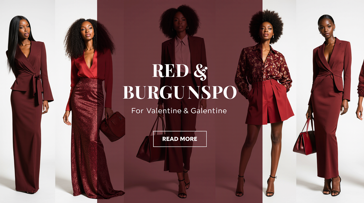 Red & Burgundy Outfit Inspo for Valentine’sGalentine’s Day