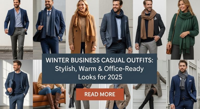 Winter Business Casual Outfits Stylish, Warm & Office-Ready Looks for 2025