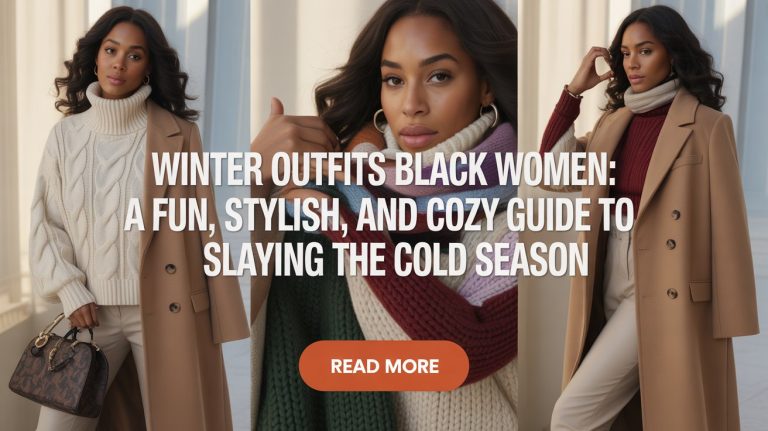 Winter Outfits Black Women A Fun, Stylish, and Cozy Guide to Slaying the Cold Season