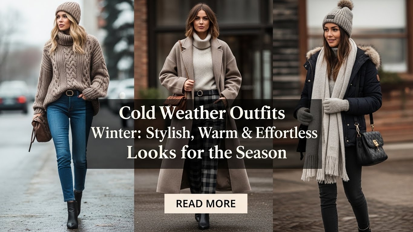Cold Weather Outfits Winter Stylish, Warm & Effortless Looks for the Season