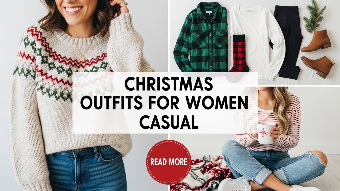 Christmas Outfits for Women Casual Festive Style Without the Fuss
