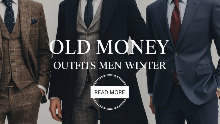 Old Money Outfits Men Winter