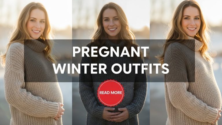 Pregnant Winter Outfits Stay Warm, Stylish, and Comfortable