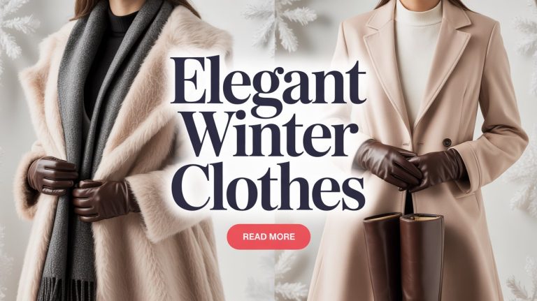 Elegant Winter Clothes Stay Stylish & Cozy This Season