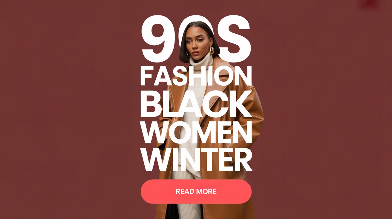 90s Fashion Black Women Winter